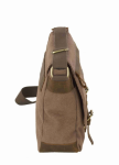 Obrazek Taška messenger Aeronautica Militare Canvas AM-612-25 hnědá 13 L