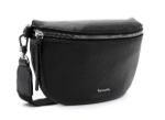 Obrazek Tamaris Alessia 30817-100 Black Damska torba na ramię czarna 2 l
