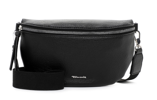 Obrazek Tamaris Alessia 30817-100 Black Damska torba na ramię czarna 2 l