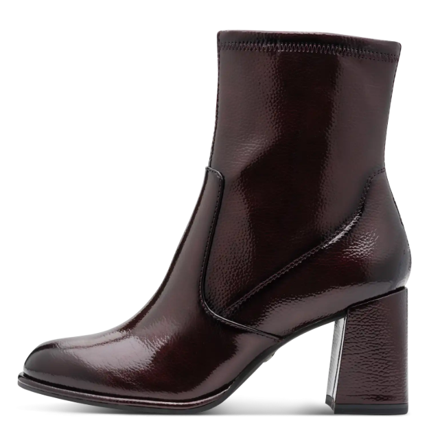 Obrazek Tamaris 1-25357-41-568 Botki damskie merlot