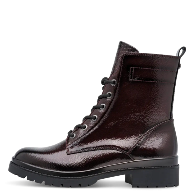 Obrazek Tamaris 1-25236-43-568 Botki damskie merlot