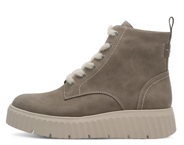 Obrazek Tamaris 1-25251-45-341 Botki damskie taupe