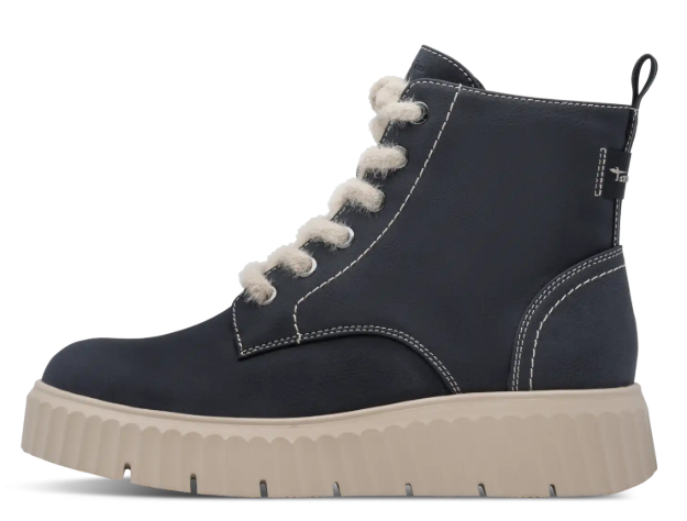 Obrazek Tamaris 1-25251-45-8A5 Botki damskie navy