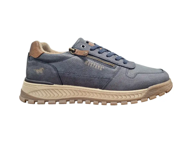 Obrazek Mustang 36M0021002 Męskie trampki navy