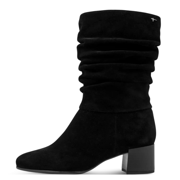 Obrazek Tamaris 1-25381-47-001 Kozaki damskie czarne