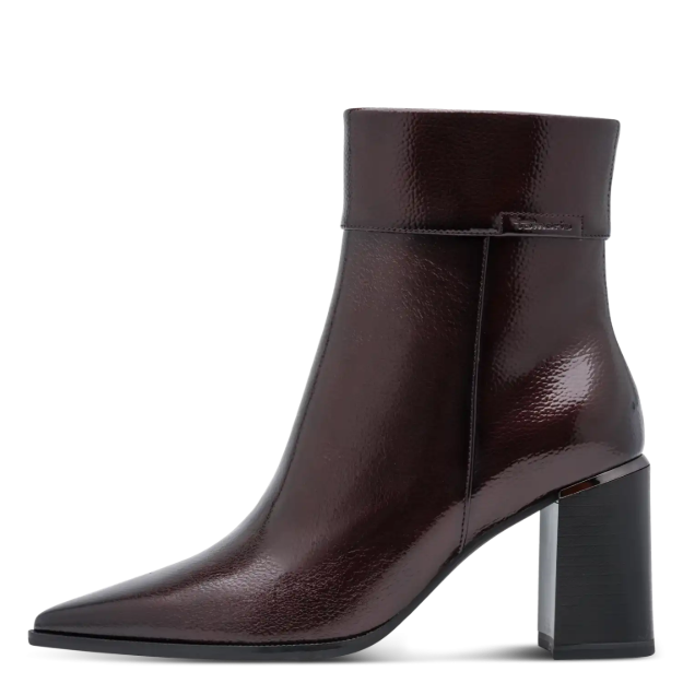 Obrazek Tamaris 1-25395-47-537 Botki damskie merlot