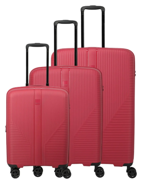 Obrazek Travelite Air Stripe S exp, M exp, L Red S: 40/47 l / M: 75/86 l / L: 104 L