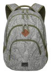 Obrazek Travelite Basics Backpack Print Grey 22 L