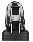 Obrazek Travelite Basics Backpack Print White 22 L