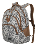 Obrazek Travelite Basics Backpack Print Off-White 22 L