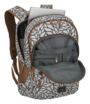 Obrazek Travelite Basics Backpack Print Off-White 22 L