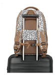 Obrazek Travelite Basics Backpack Print Off-White 22 L