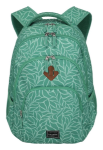 Obrazek Travelite Basics Backpack Print Green 22 L