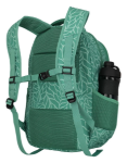 Obrazek Travelite Basics Backpack Print Green 22 L