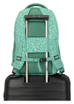 Obrazek Travelite Basics Backpack Print Green 22 L
