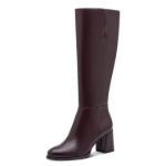 Obrazek Tamaris 1-25515-41-585 Kozaki damskie burgundy