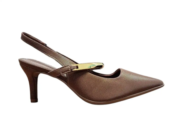 Obrazek Piccadilly 772001-7 Damskie czółenka brązowy