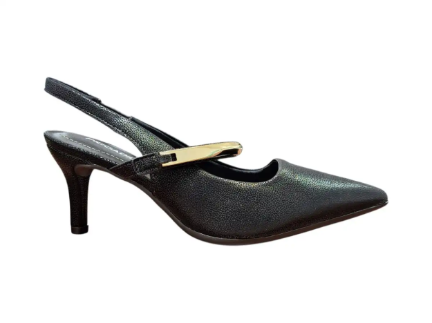 Obrazek Piccadilly 772001-5 Damskie czółenka czarny