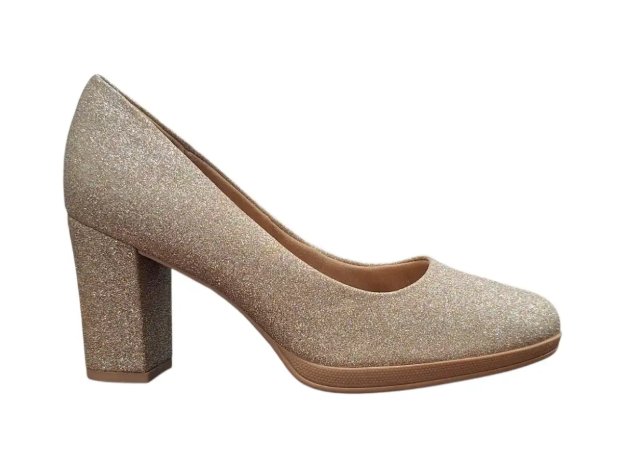 Obrazek Piccadilly 130185-395 Damskie czółenka złoty
