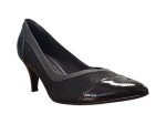 Obrazek Piccadilly 745227-7 Damskie czółenka czarne