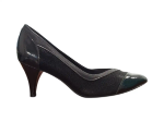 Obrazek Piccadilly 745227-7 Damskie czółenka czarne