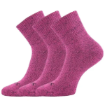 Obrazek VOXX Ponožky silné TAMI melírované MAGENTA MELÉ (3 páry)