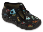 Obrazek BEFADO 110P538 chłopięce kapcie SPEEDY z motywem dinozaurów