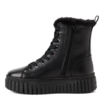 Obrazek Tamaris 1-26228-47-003 Damskie zimowe botki do kostki czarne