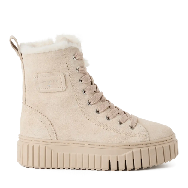 Obrazek Tamaris 1-26228-47-375 Damskie zimowe botki do kostki antelope