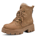 Obrazek Tamaris 1-26226-47-310 Damskie zimowe botki do kostki camel