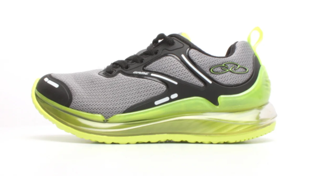 Obrazek Buty sportowe dla dzieci Olympikus Game Dark Grey/Lemon