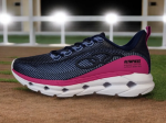 Obrazek Buty sportowe damskie Olympikus Perfect 3 w kolorze ciemnoniebieskim/różowym