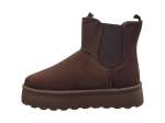 Obrazek Tom Tailor 8490220016 Damskie buty zimowe do kostki mokka