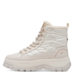 Obrazek Tamaris 1-26265-47-418 Damskie zimowe botki do kostki ivory