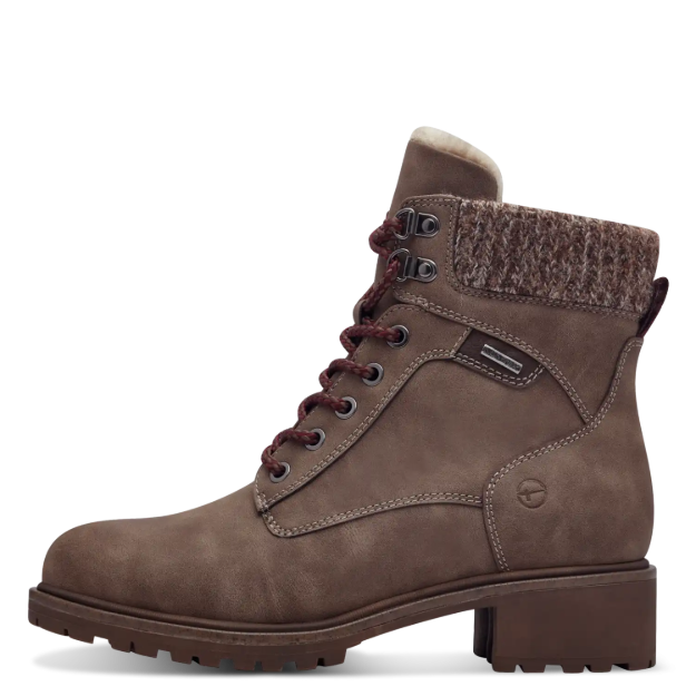 Obrazek Tamaris 1-26266-43-314 Damskie zimowe botki do kostki cigar