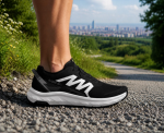 Obrazek FJORD BAREFOOT+ O1 NM Black/White Low