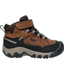 Obrazek KEEN Targhee IV Mid WP Dziecięce zimowe botki do kostki w kolorze bison/brindle