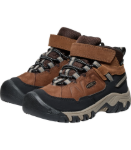 Obrazek KEEN Targhee IV Mid WP Dziecięce zimowe botki do kostki w kolorze bison/brindle