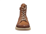 Obrazek Wild 017-404217 Damskie skórzane buty za kostkę w kolorze tiger