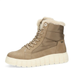 Obrazek Tom Tailor 8490710015 Damskie buty zimowe do kostki beige