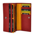 Obrazek Dámská peněženka BHPC Colorfull long - červená BH-2966-02 červená
