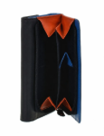 Obrazek Dámská peněženka BHPC Colorfull long combi - modrá BH-2967-05 modrá