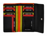 Obrazek Dámská peněženka BHPC Colorfull long combi - černá BH-2967-01 černá