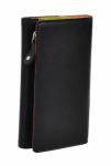 Obrazek Dámská peněženka BHPC Colorfull long combi - černá BH-2967-01 černá
