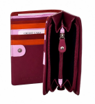 Obrazek Dámská peněženka BHPC Colorfull combi - fuchsiová BH-2968-30 růžová