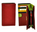 Obrazek Dámská peněženka BHPC Colorfull combi - červená BH-2968-02 červená