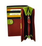 Obrazek Dámská peněženka BHPC Colorfull combi - červená BH-2968-02 červená