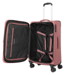 Obrazek Travelite Kick Off 4w M exp Rose 69/73 L
