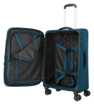 Obrazek Travelite Kick Off 4w M exp Petrol 69/73 L