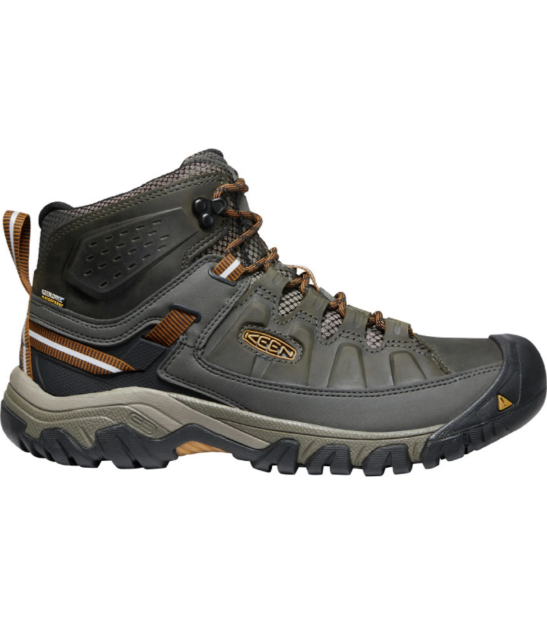 Obrazek KEEN Targhee III MID WP Męskie buty trekkingowe black olive/golden brown